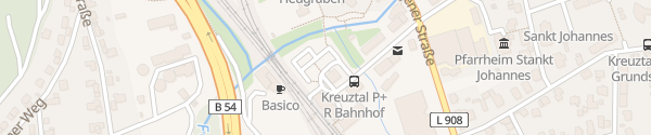 Karte Bahnhof Kreuztal