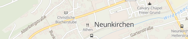 Karte Rathaus Neunkirchen