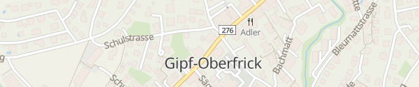 Karte Raiffeisenbank Regio Frick Gipf-Oberfrick