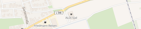 Karte ALDI Süd Schweighofen