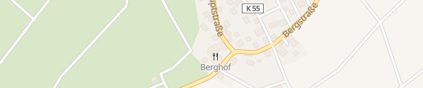 Karte Hotel Berghof Berghausen