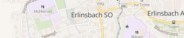 Karte Gemeindeverwaltung Erlinsbach