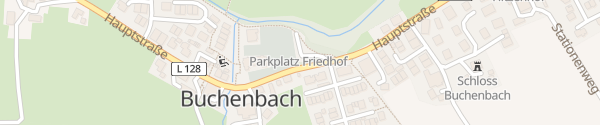 Karte Friedhof Buchenbach
