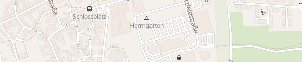 Karte Parkplatz Kreisverwaltung / Stadthalle Kirchheimbolanden