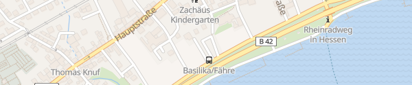 Karte Basilika Oestrich-Winkel