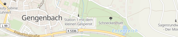 Karte Schneckenmatt Parkplatz Gengenbach