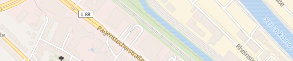 Karte McDonald's Pagenstecher Straße Osnabrück