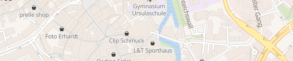 Karte Parkhaus L+T Osnabrück