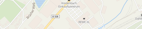Karte REWE am besten PETZ Marburger Straße Kreuztal