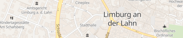 Karte Tiefgarage Stadthalle Limburg an der Lahn