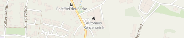 Karte Autohaus Renzenbrink Bramsche