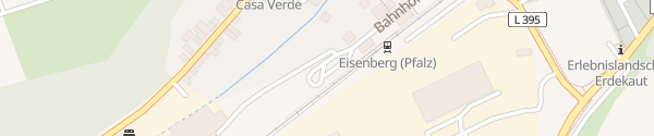 Karte Bahnhof Eisenberg (Pfalz)