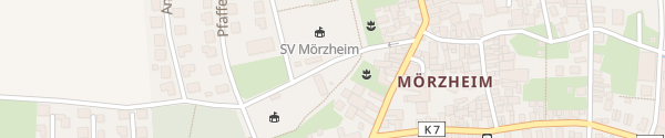 Karte Sportplatz Mörzheim Landau in der Pfalz