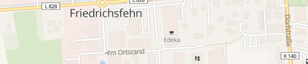 Karte dm-drogerie markt / Edeka Center Bruns Edewecht