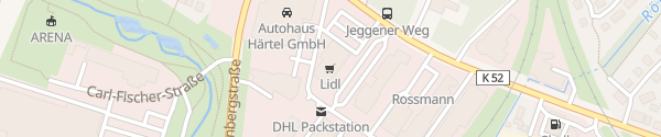 Karte Lidl Mindener Straße Osnabrück
