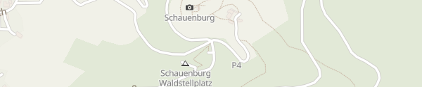 Karte Wanderparkplatz Ruine Schauenburg Oberkirch