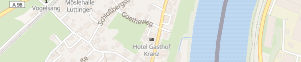 Karte Hotel Restaurant Kranz Laufenburg