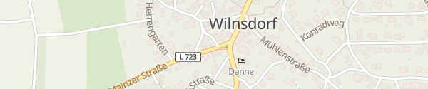 Karte Gästeappartements Mechels Wilnsdorf