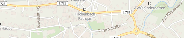 Karte Rathaus Hilchenbach