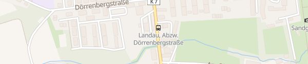 Karte Shell Tankstelle Landau in der Pfalz