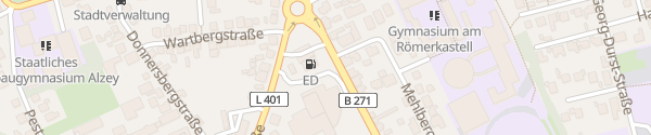 Karte ED Tankstelle Alzey