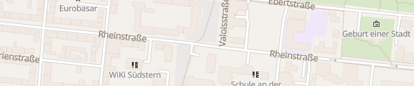 Karte Valoisplatz Wilhelmshaven