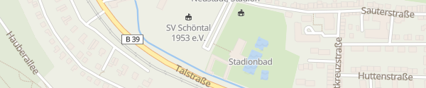 Karte Stadionbad Neustadt an der Weinstraße