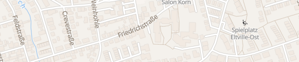 Karte Friedrichstraße Eltville am Rhein