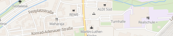 Karte Martin-Luther-Kirche Neustadt an der Weinstraße