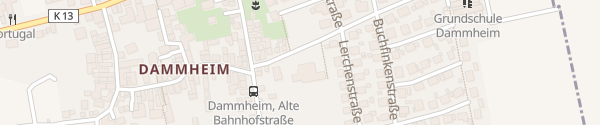 Karte Ortsvorsteherbüro Dammheim Landau in der Pfalz