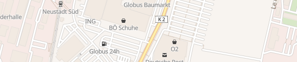 Karte Globus Baumarkt Neustadt an der Weinstraße