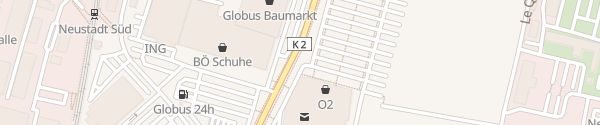 Karte Globus Neustadt an der Weinstraße