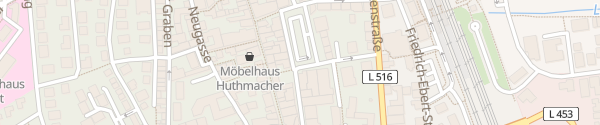 Karte E-Bike-Ladesäule Luitpoldplatz Grünstadt
