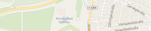 Karte Kinzigtalbad Ortenau Hausach