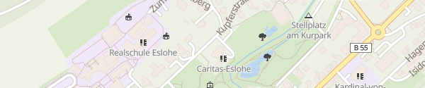 Karte Caritas Sozialstation Eslohe