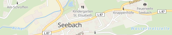 Karte Mummelseehalle Seebach