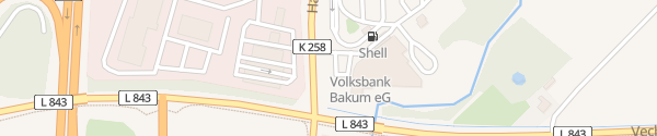 Karte Shell Autohof Vechta Bakum