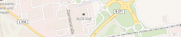 Karte ALDI Süd Daimlerstraße Grünstadt