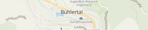 Karte Tourist-Information Bühlertal
