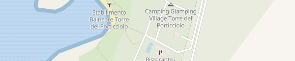 Karte Camping Torre del Porticciolo Alghero