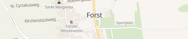 Karte Pechstein Brunnen Forst an der Weinstraße