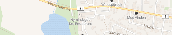 Karte Nymindegab Kro Nørre Nebel