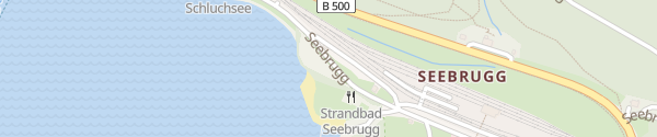 Karte Seestrandbad Seebrugg Schluchsee