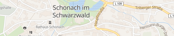 Karte Kurhaus Schonach