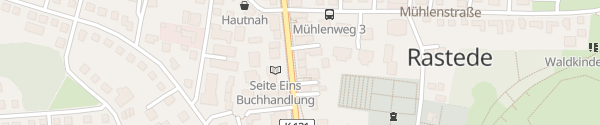 Karte Oldenburger Straße Rastede