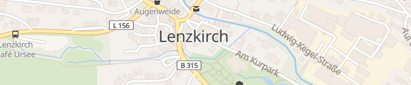 Karte Kirchstraße Lenzkirch