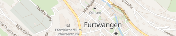 Karte TWIKE Center Furtwangen im Schwarzwald