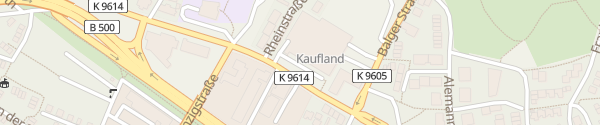 Karte Kaufland Baden-Baden