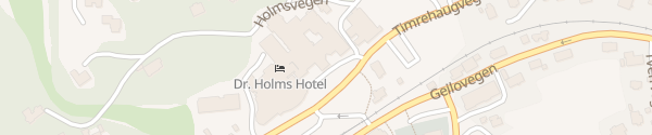 Karte Dr Holms Hotel Geilo