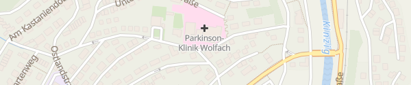 Karte Parkinson Klinik Wolfach